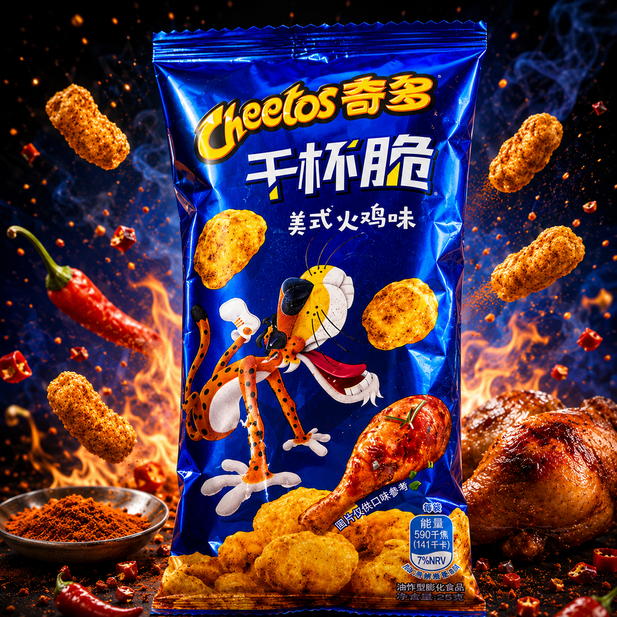 Cheetos American Turkey Flavour 25g