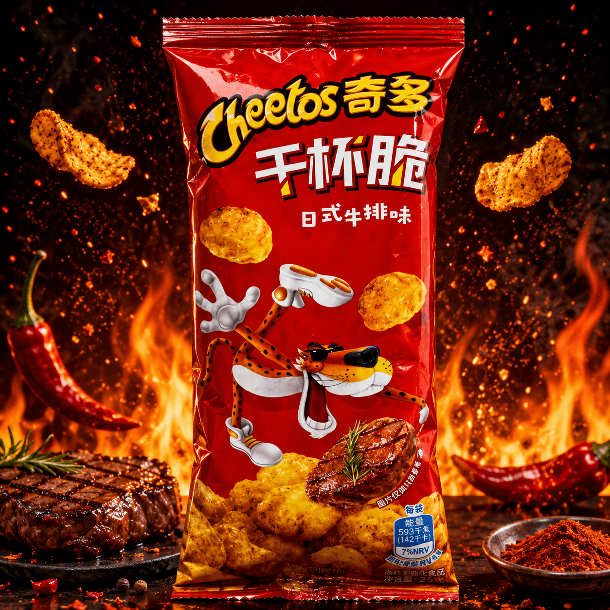 Cheetos Japanese Steak Flavour 25g