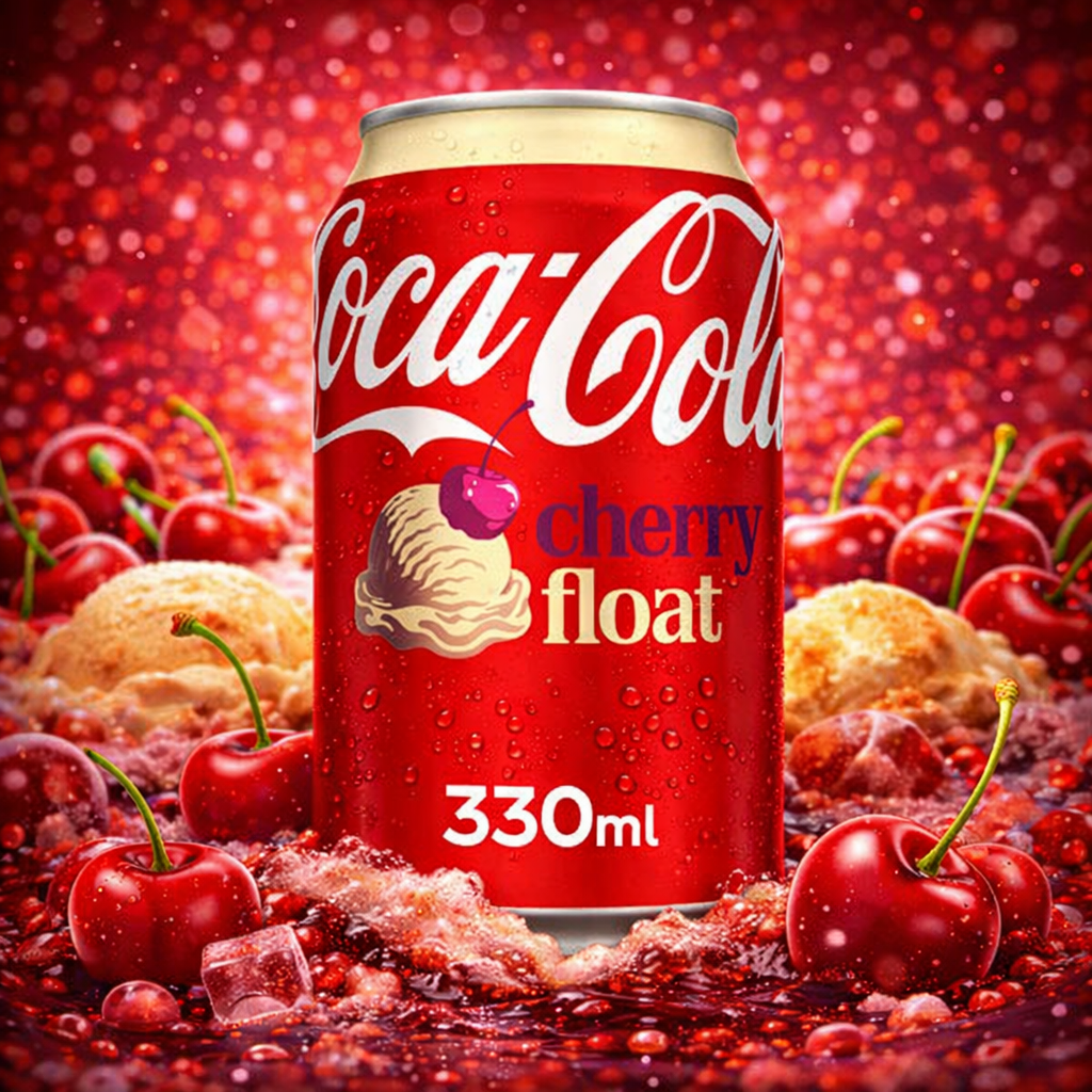 Coca - Cola Cherry Float 330ml - Amaiav3