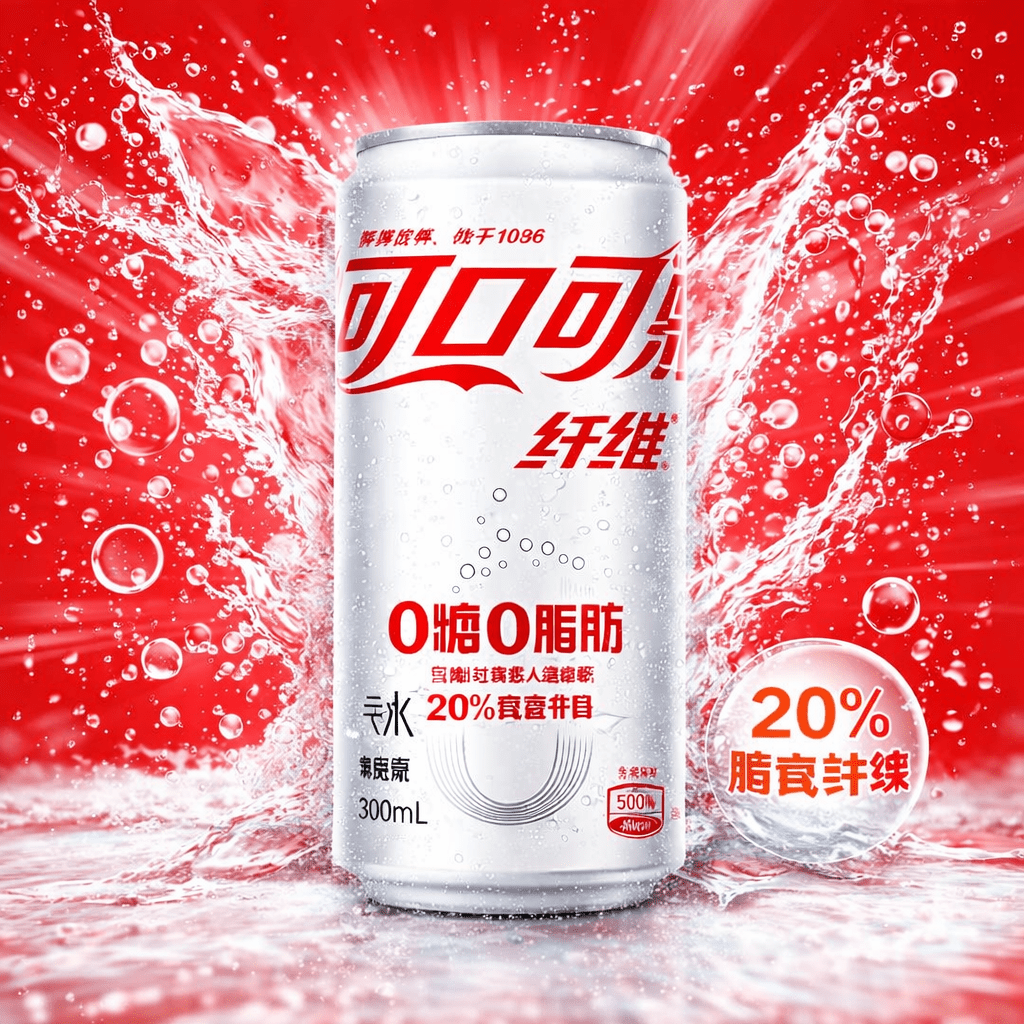Coca Cola Fiber China 330ml - Amaia – Snacks, bonbons & boissons du monde entier