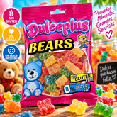 Dulceplus Mini Sugared Bears 100g - Amaia – Snacks, bonbons & boissons du monde entier