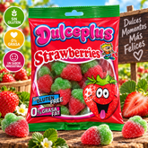 Dulceplus Strawberries 100g - Amaia – Snacks, bonbons & boissons du monde entier