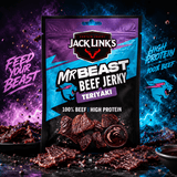 Jack Link's MrBeast Beef Jerky Teriyaki 25g
