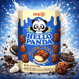 Meiji Hello Panda Cookies & Cream 100g - Amaia – Snacks, bonbons & boissons du monde entier
