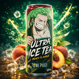 One Piece Zoro Ultra Ice Tea Citron Vert 330ml - Amaia – Snacks, bonbons & boissons du monde entier
