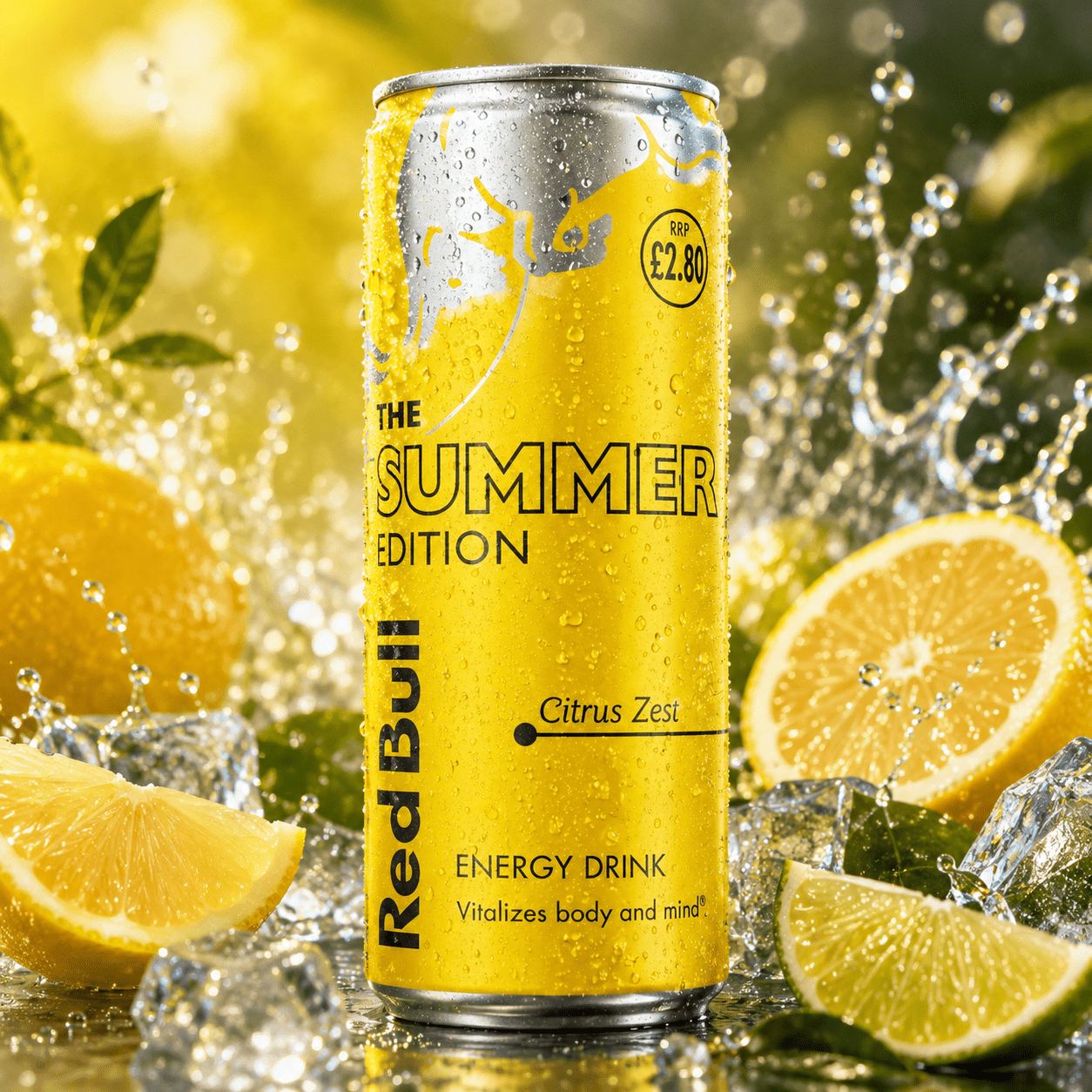 Red Bull The Summer Edition Citrus Zest 250ml