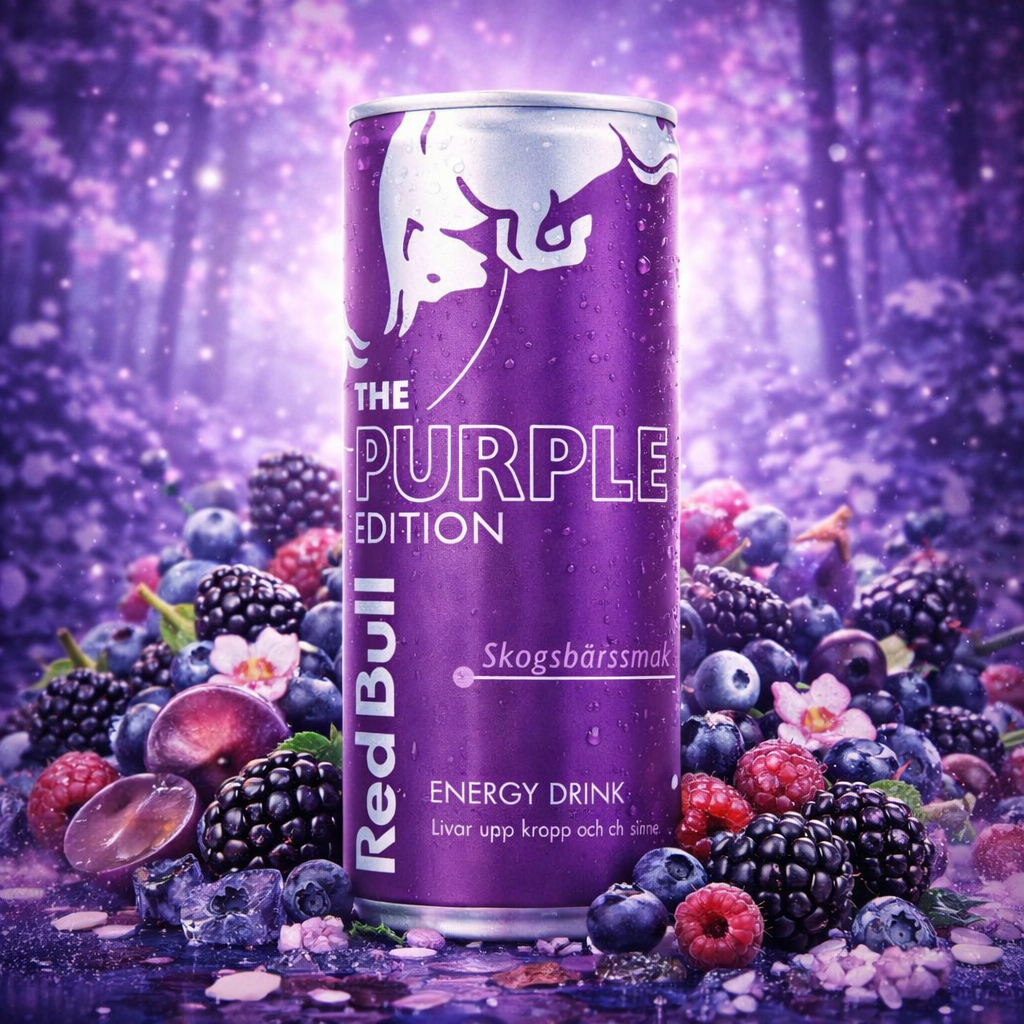 Red Bull The Purple Edition 250ml - Skogsbärsmix - Amaia