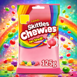 Skittles Chewies Fruits No Shell 125g - Amaia – Snacks, bonbons & boissons du monde entier