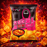 Squid Game Spicy Jjambbong Chips - Amaiav3