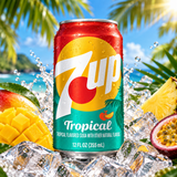 7UP Tropical 355ml - Amaia – Snacks, bonbons & boissons du monde entier