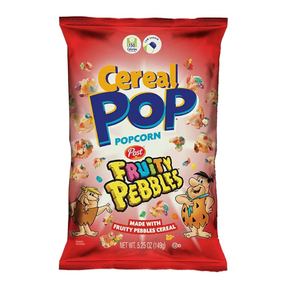 Cereal Pop Fruity Pebbles Popcorn 149g - Amaiav3