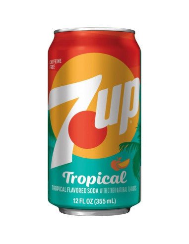 7UP Tropical 355ml - Amaia – Snacks, bonbons & boissons du monde entier