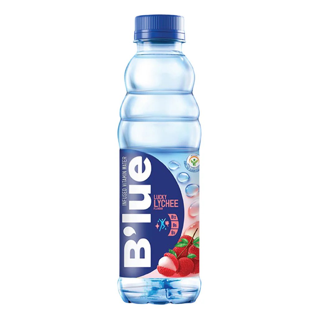 B'lue Lucky Lychee Vitamin Water 350ml - Amaia – Snacks, bonbons & boissons du monde entier