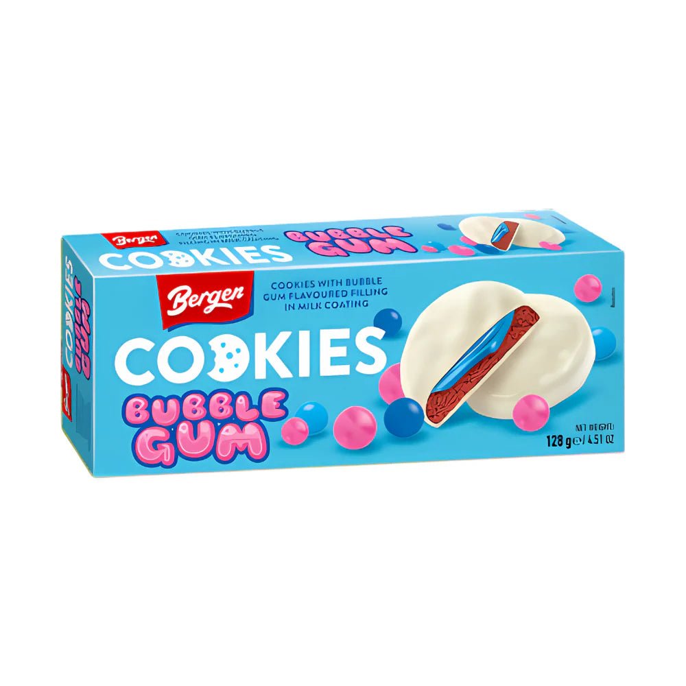 Bergen Cookies Bubble Gum 128g