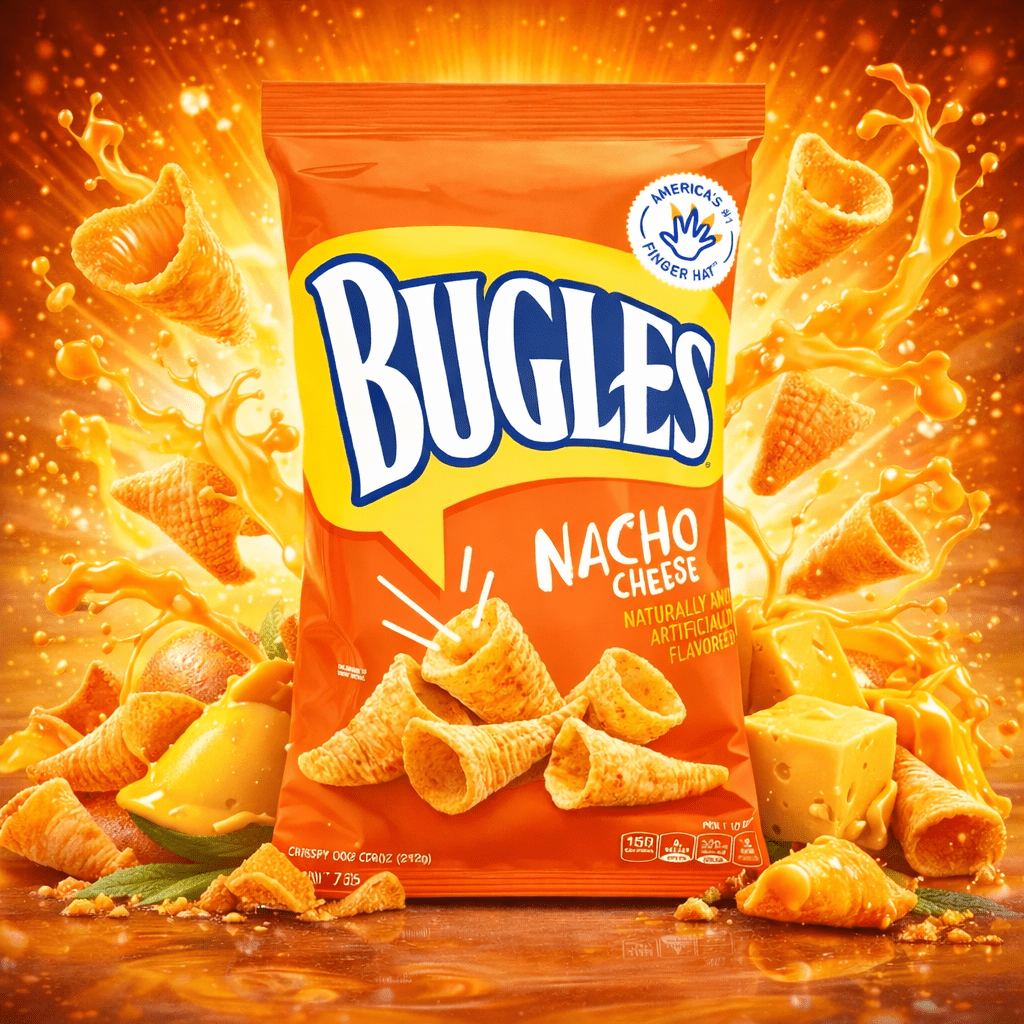 Bugles Nacho Cheese 212g - Amaia – Snacks, bonbons & boissons du monde entier