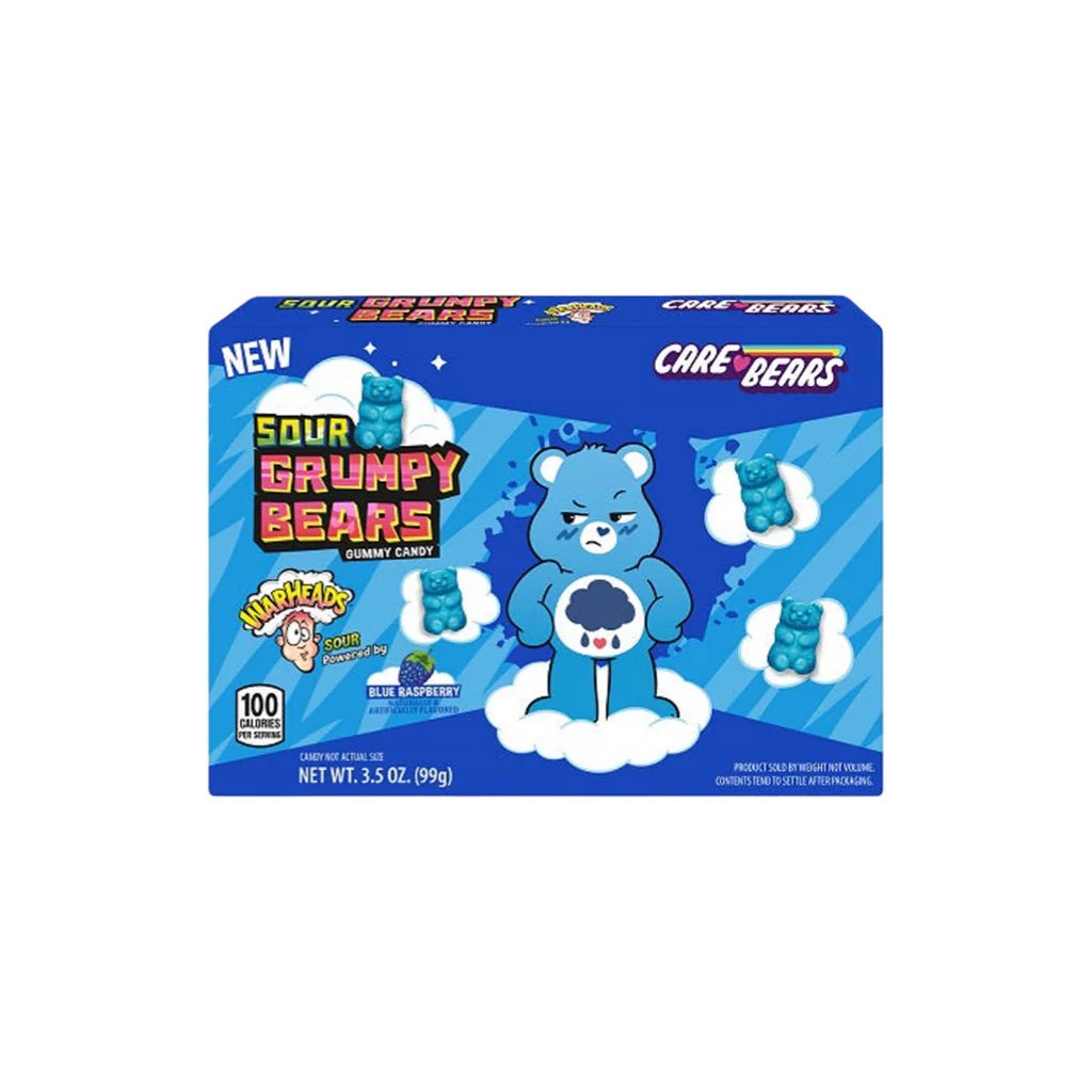 Care Bears Sour Grumpy Bears Blue Raspberry 99g - Amaia – Snacks, bonbons & boissons du monde entier