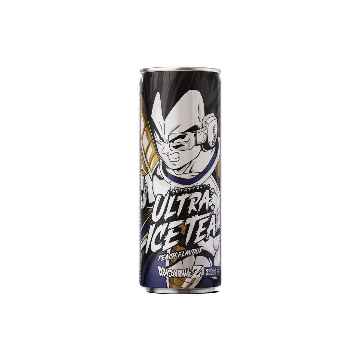 Dragon Ball Z Vegeta Ultra Ice Tea Pêche 330ml - Amaia – Snacks, bonbons & boissons du monde entier