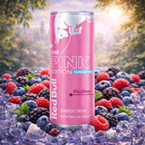 Red Bull The Pink Edition Sugarfree 250ml - Waldbeere - Amaia