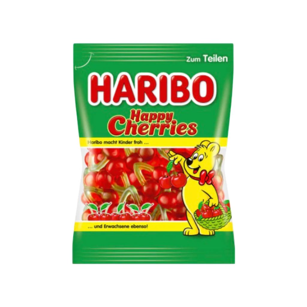 Haribo Happy Cherries 200g - Amaia – Snacks, bonbons & boissons du monde entier
