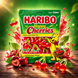Haribo Happy Cherries 200g - Amaia – Snacks, bonbons & boissons du monde entier
