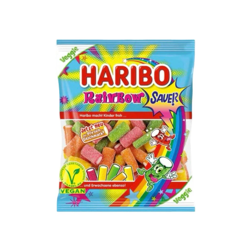 Haribo Rainbow Sauer Vegan 200g - Amaia – Snacks, bonbons & boissons du monde entier