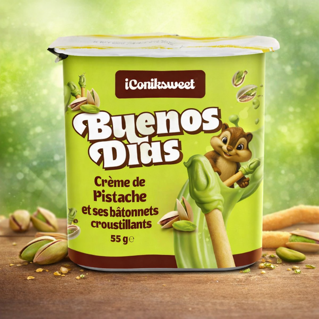 Iconiksweet Buenos Dids Pistache 55g - Amaiav3