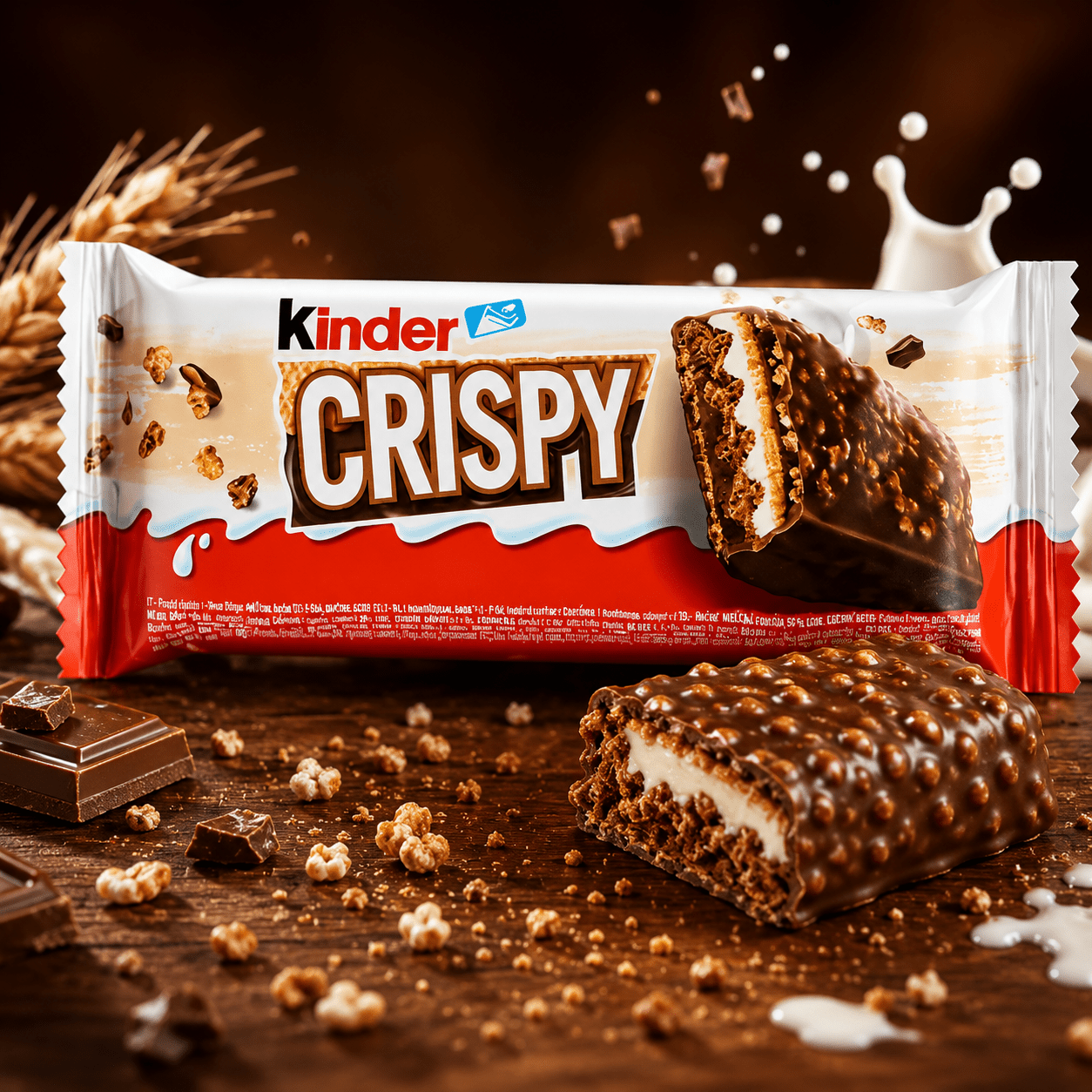 Kinder Crispy Waffle 34g