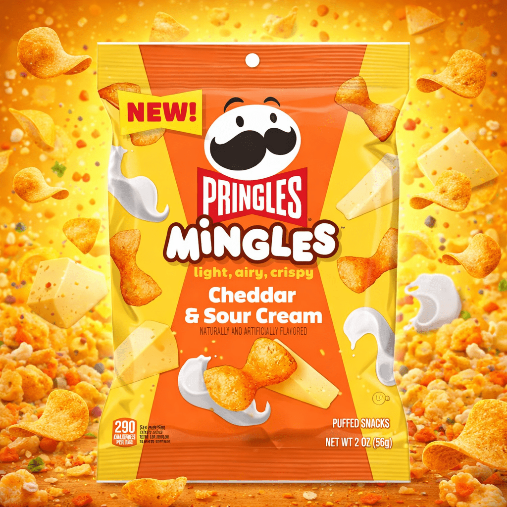 Pringles Mingles Cheddar & Sour Cream - Amaiav3