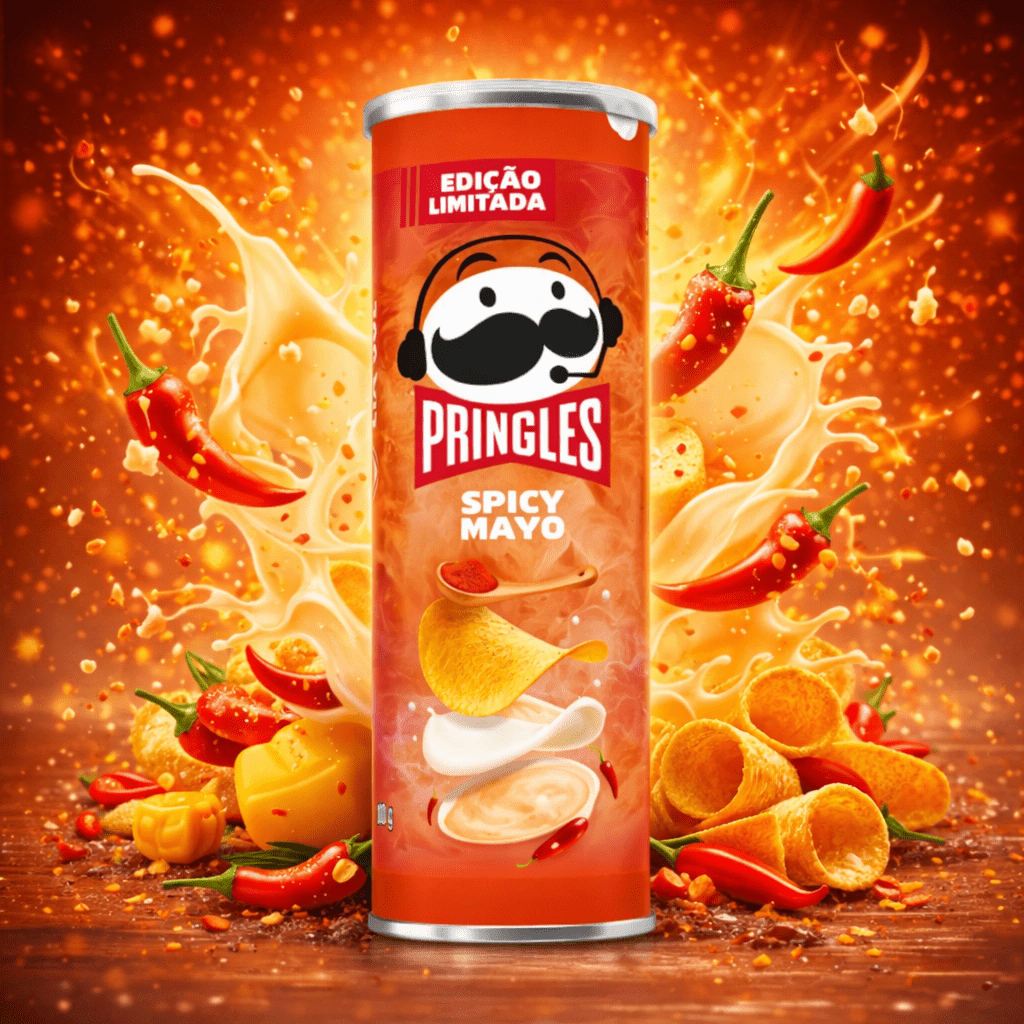 Pringles Spicy Mayo 110g - Amaia – Snacks, bonbons & boissons du monde entier