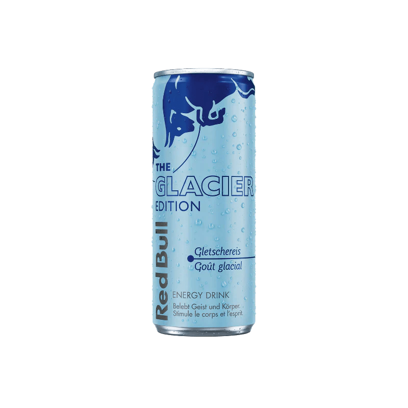 Red Bull The Glacier Edition 250ml - Goût Glacial - Amaia