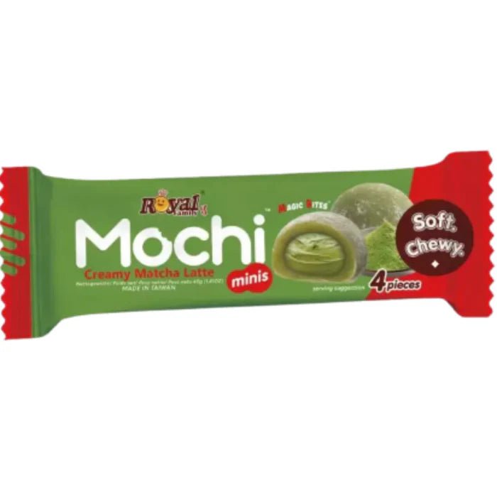 Royal Family Mochi Creamy Matcha Latte Minis 4pcs - Amaia – Snacks, bonbons & boissons du monde entier