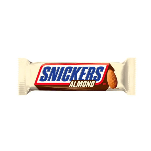 Snickers Almond 50g - Amaia – Snacks, bonbons & boissons du monde entier