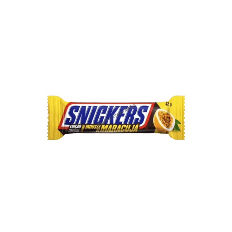 Snickers Maracujá Brazil 42g - Amaia – Snacks, bonbons & boissons du monde entier