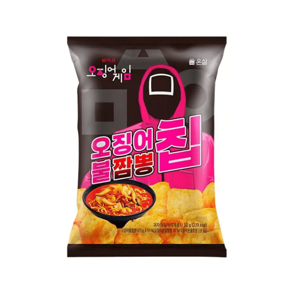 Squid Game Spicy Jjambbong Chips - Amaiav3